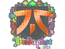 Sticker | fnatic (Holo) | Budapest 2025