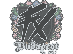 Sticker | Fluxo | Budapest 2025
