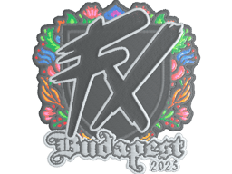 Sticker | Fluxo (Embroidered) | Budapest 2025