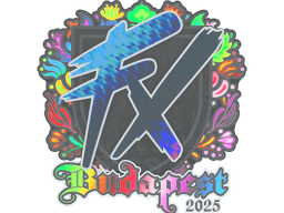 Sticker | Fluxo (Holo) | Budapest 2025