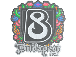Sticker | B8 (Embroidered) | Budapest 2025