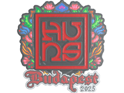 Sticker | The Huns (Embroidered) | Budapest 2025