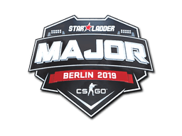 Naklejka | StarLadder (foliowana) | Berlin 2019