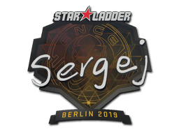 Naklejka | sergej | Berlin 2019