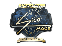 Naklejka | Sico (złota) | Berlin 2019