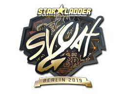 Naklejka | svyat (złota) | Berlin 2019