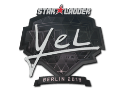 Naklejka | yel | Berlin 2019