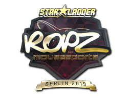 Naklejka | ropz (złota) | Berlin 2019