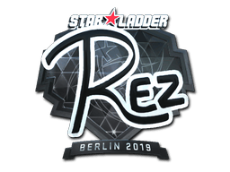 Naklejka | REZ (foliowana) | Berlin 2019