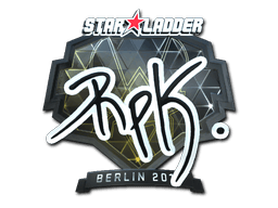 Naklejka | RpK (foliowana) | Berlin 2019