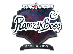 Naklejka | Ramz1kBO$$ (foliowana) | Berlin 2019