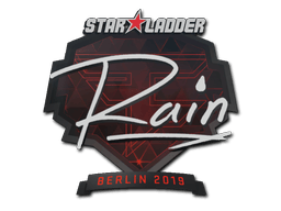 Naklejka | rain | Berlin 2019