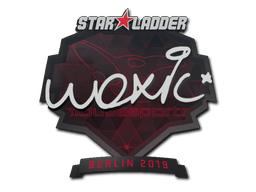 Naklejka | woxic | Berlin 2019