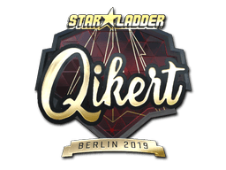 Naklejka | qikert (złota) | Berlin 2019