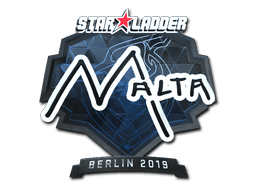 Naklejka | malta (foliowana) | Berlin 2019