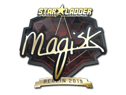 Naklejka | Magisk (złota) | Berlin 2019