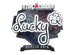 Naklejka | Lucky (foliowana) | Berlin 2019