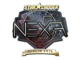 Naklejka | nexa (złota) | Berlin 2019