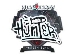 Naklejka | huNter- (foliowana) | Berlin 2019