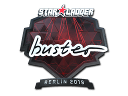 Naklejka | buster (foliowana) | Berlin 2019