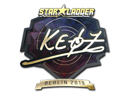 Naklejka | Keoz (złota) | Berlin 2019
