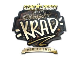 Naklejka | Krad (złota) | Berlin 2019