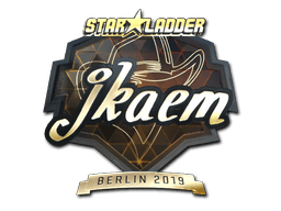 Naklejka | jkaem (złota) | Berlin 2019
