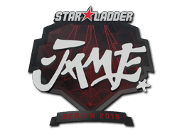 Naklejka | Jame | Berlin 2019