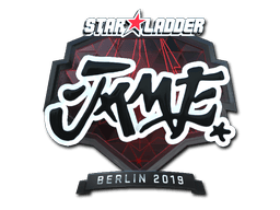 Naklejka | Jame (foliowana) | Berlin 2019