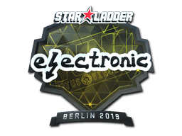 Naklejka | electronic (foliowana) | Berlin 2019