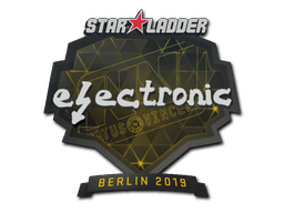 Naklejka | electronic | Berlin 2019