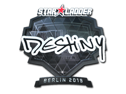 Naklejka | DeStiNy (foliowana) | Berlin 2019