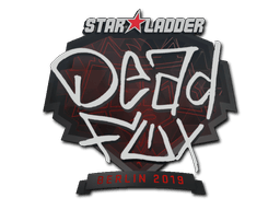 Naklejka | DeadFox | Berlin 2019