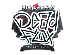 Naklejka | DeadFox (foliowana) | Berlin 2019