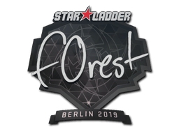 Naklejka | f0rest | Berlin 2019