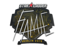Naklejka | flamie | Berlin 2019