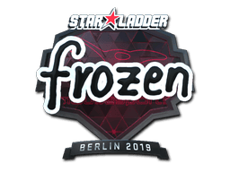 Naklejka | frozen (foliowana) | Berlin 2019