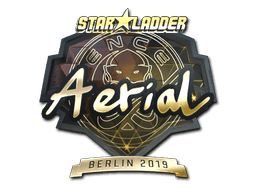 Naklejka | Aerial (złota) | Berlin 2019