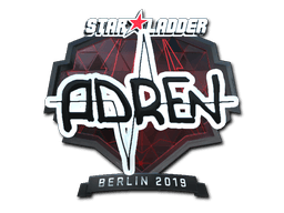 Naklejka | AdreN (foliowana) | Berlin 2019