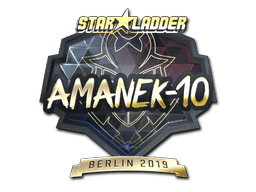 Naklejka | AmaNEk (złota) | Berlin 2019