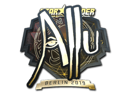 Naklejka | allu (złota) | Berlin 2019