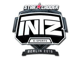 Naklejka | INTZ E-SPORTS CLUB (foliowana) | Berlin 2019
