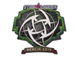 Naklejka | Ninjas in Pyjamas (holograficzna) | Berlin 2019