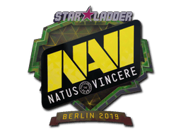 Naklejka | Natus Vincere (holograficzna) | Berlin 2019