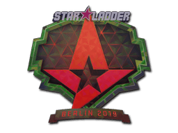 Naklejka | Astralis (holograficzna) | Berlin 2019