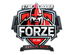 Naklejka | forZe eSports (foliowana) | Berlin 2019