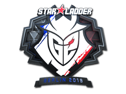 Naklejka | G2 Esports (foliowana) | Berlin 2019