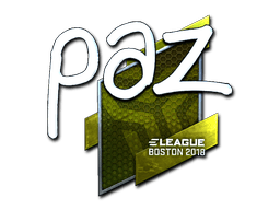 Naklejka | paz (foliowana) | Boston 2018