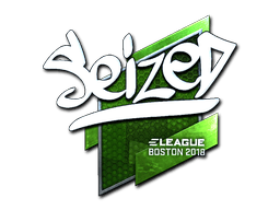 Naklejka | seized (foliowana) | Boston 2018