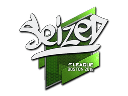 Naklejka | seized | Boston 2018